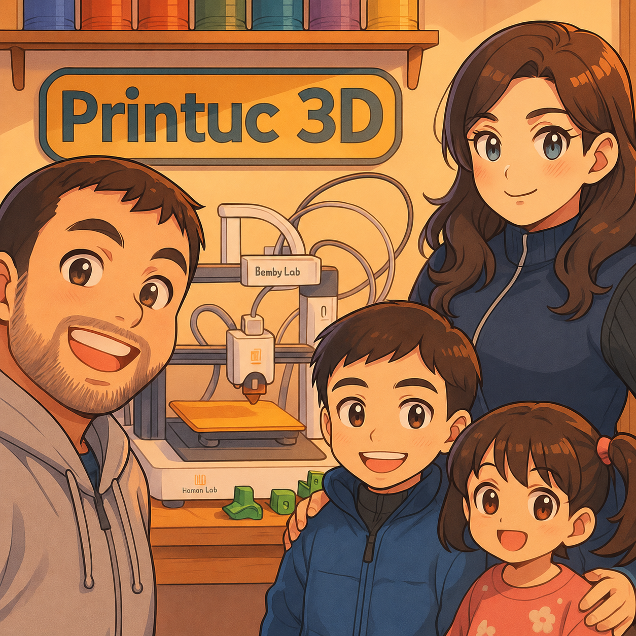 PRINTUC 3D actualidad del emprendimiento familiar